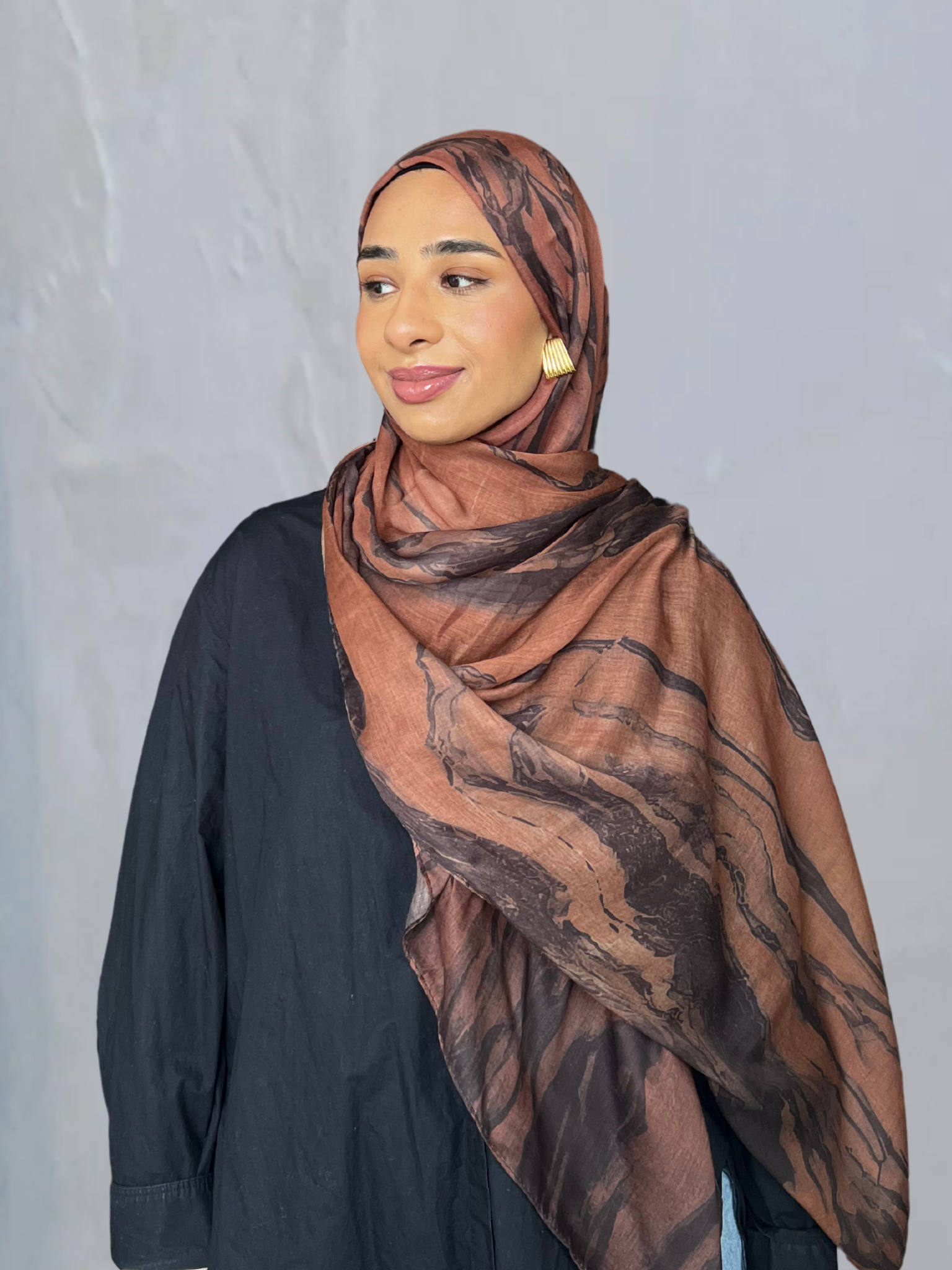 Savannah Stripe Modal Hijab