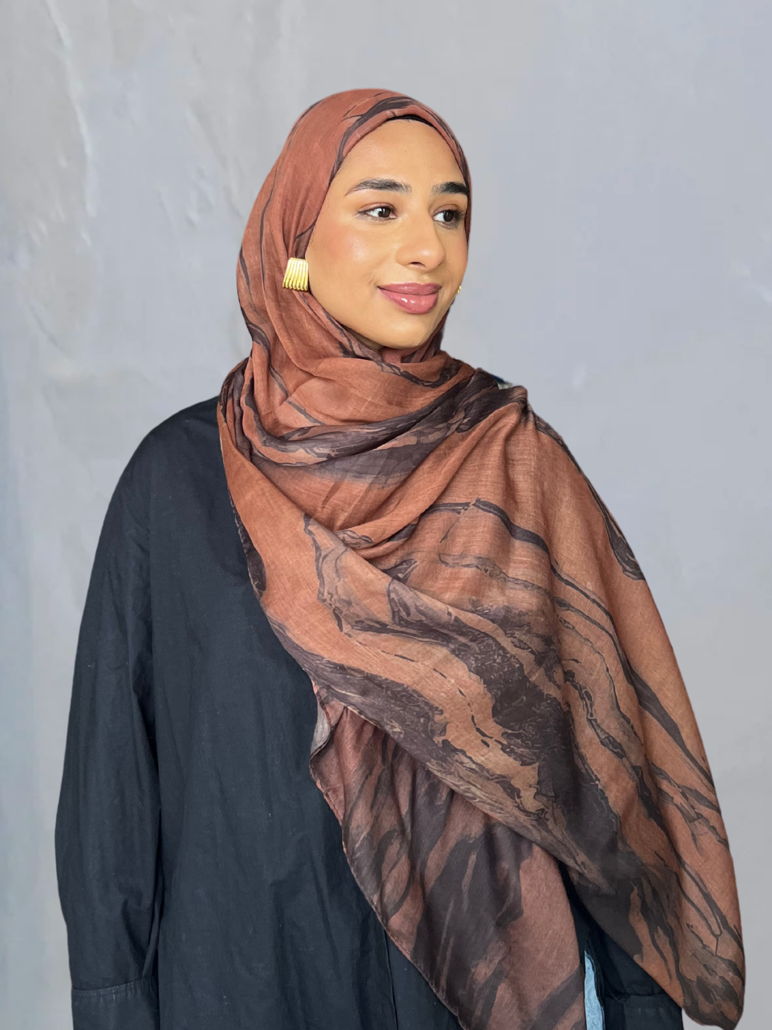 Savannah Stripe Modal Hijab
