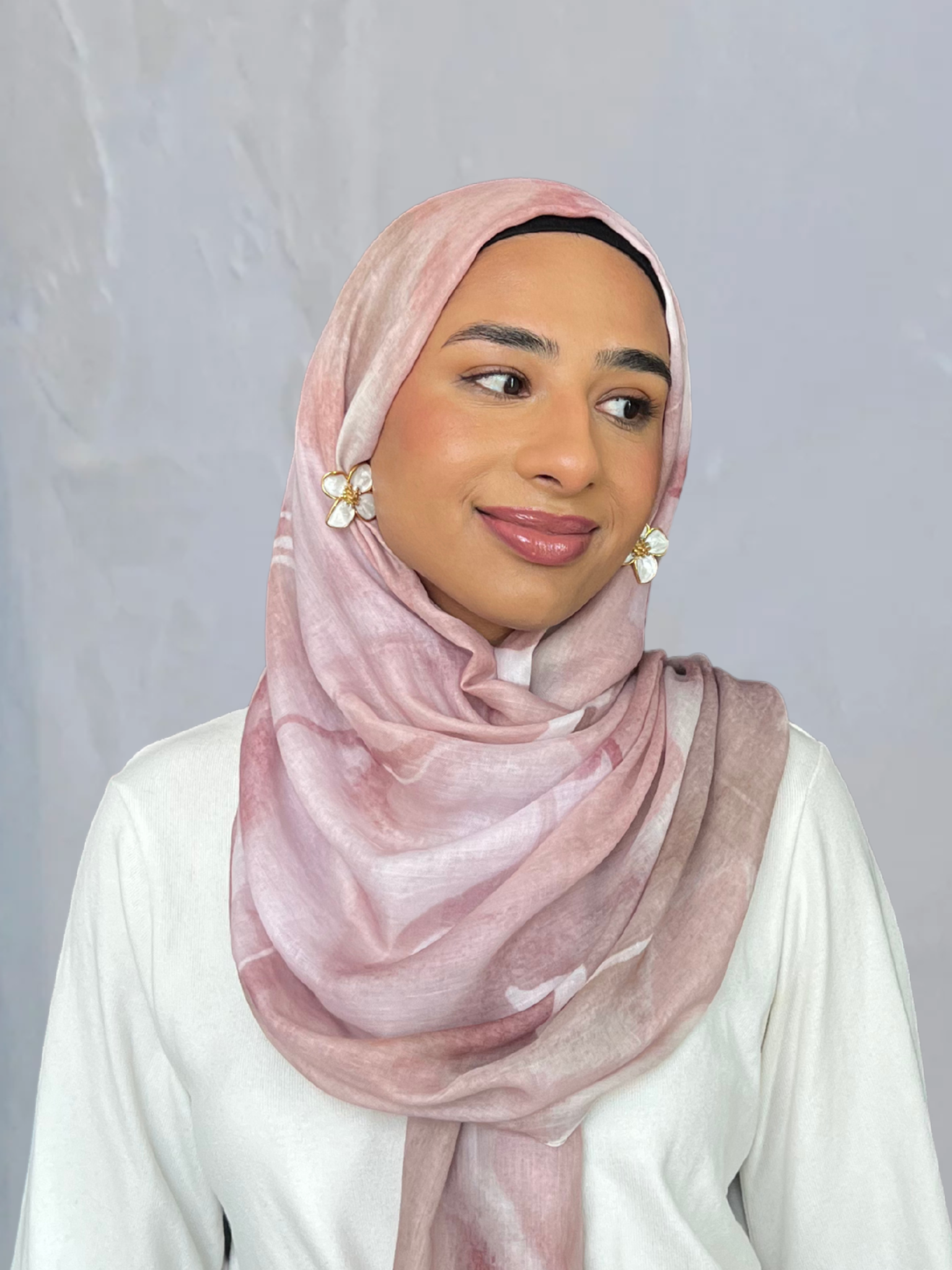 Blossom Mist Modal Hijab